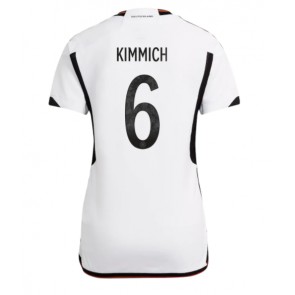 Tyskland Joshua Kimmich #6 kläder Kvinnor VM 2022 Hemmatröja Kortärmad